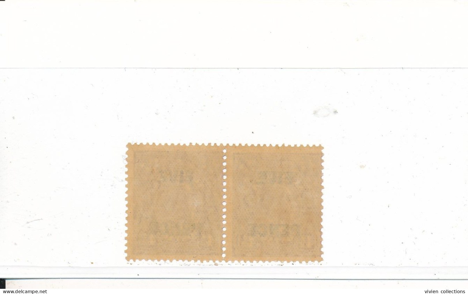 Australie Australia Paire Du N° 71 Neuf * Avec Charnière - Mint Stamps