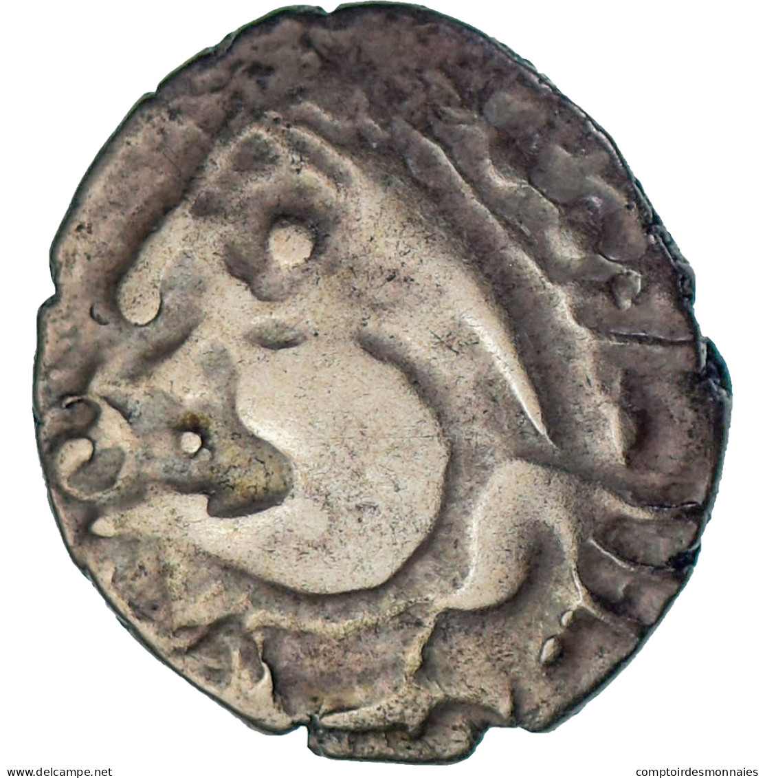 Monnaie, Aulerques Éburovices, Hémistatère "au Sanglier", 1st Century BC - Galle