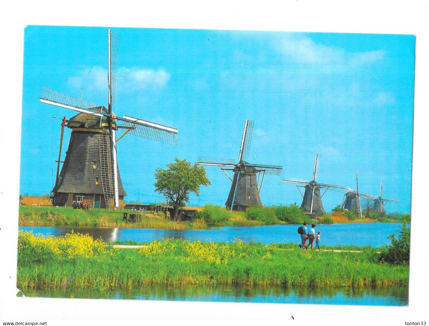 KINDERDIJK - PAYS BAS - Le Village Aux 19 Moulins à Vent - SON 4 - - Kinderdijk