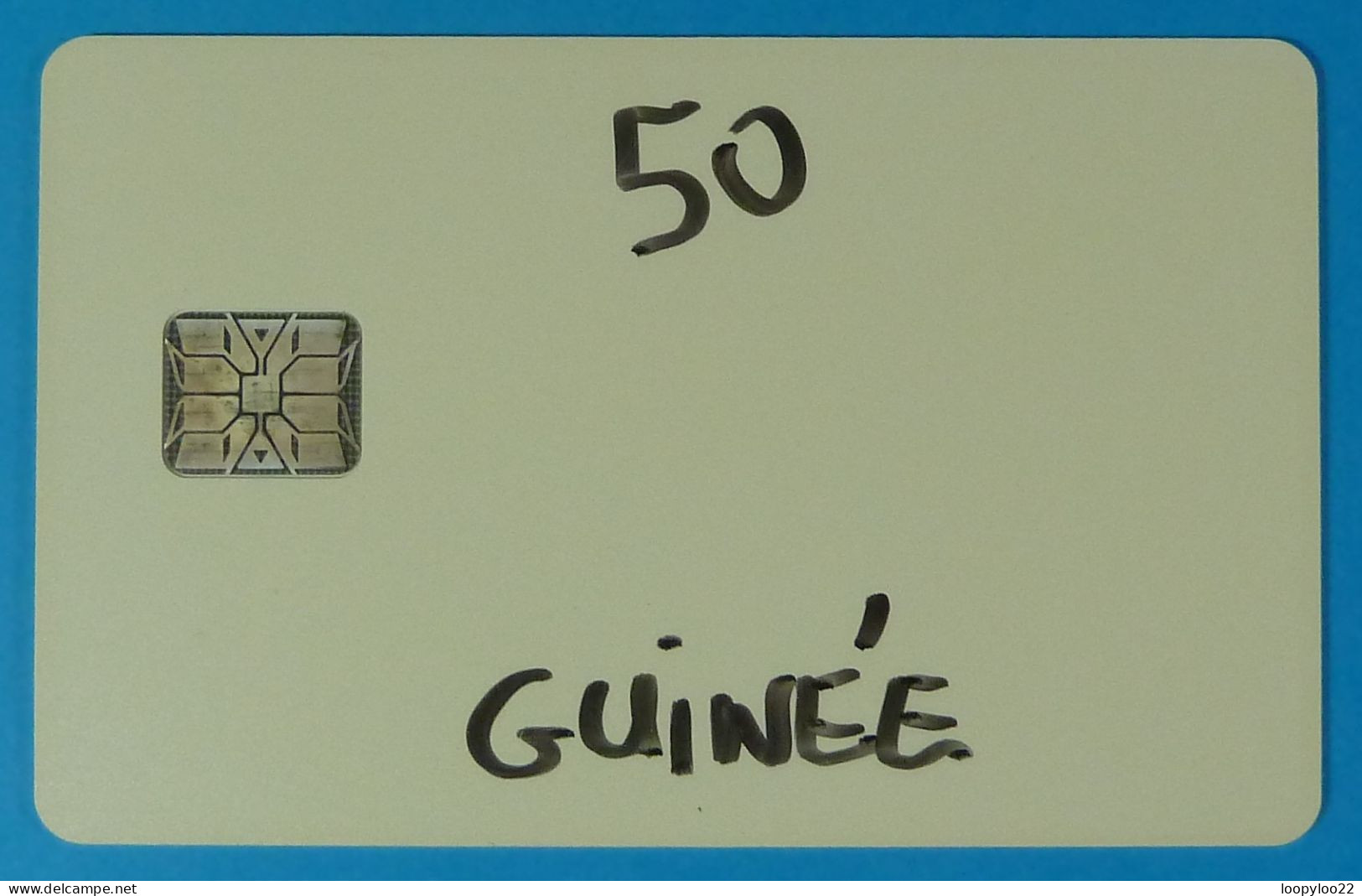 EQUATORIAL GUINEA - Shlumberger - Test / Demo - 50 Units - Mint - Guinea Equatoriale