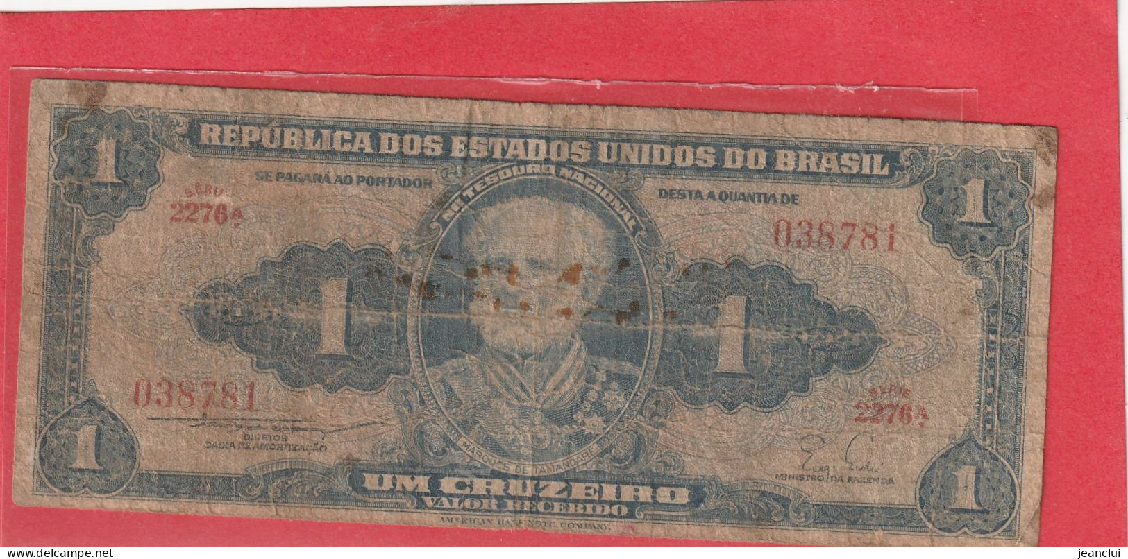 1 Republica Dos Estados Unidos Do Brazil Banknote