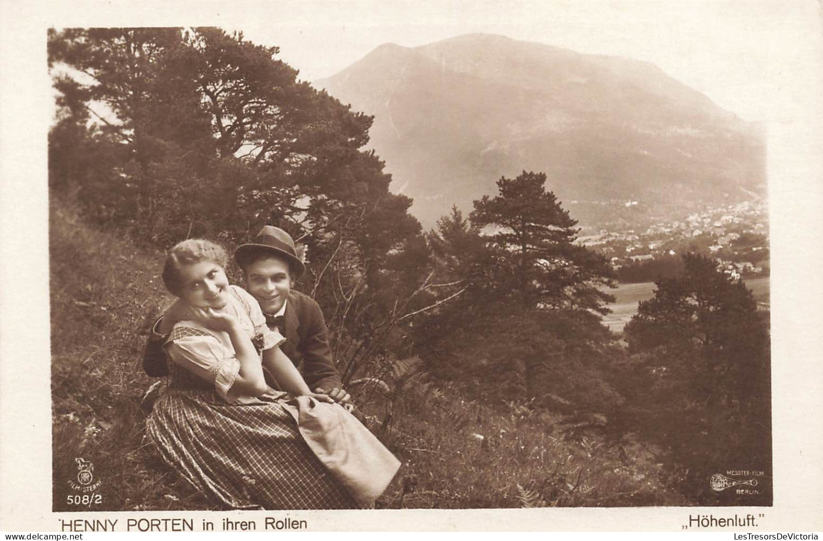 SPECTACLE - Cinéma - Henny Porten In Ihren Rollen - Höhenluft - Carte Postale Ancienne - Actors