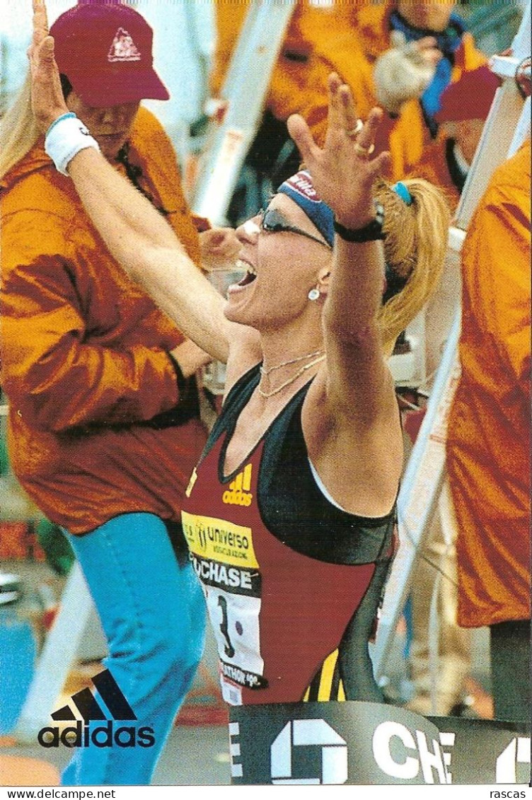 CPM - ATHLETISME - MARATHON DE NEW YORK 1998 - VICTOIRE DE L'ITALIENNE FRANCA FIACCONI - Athlétisme