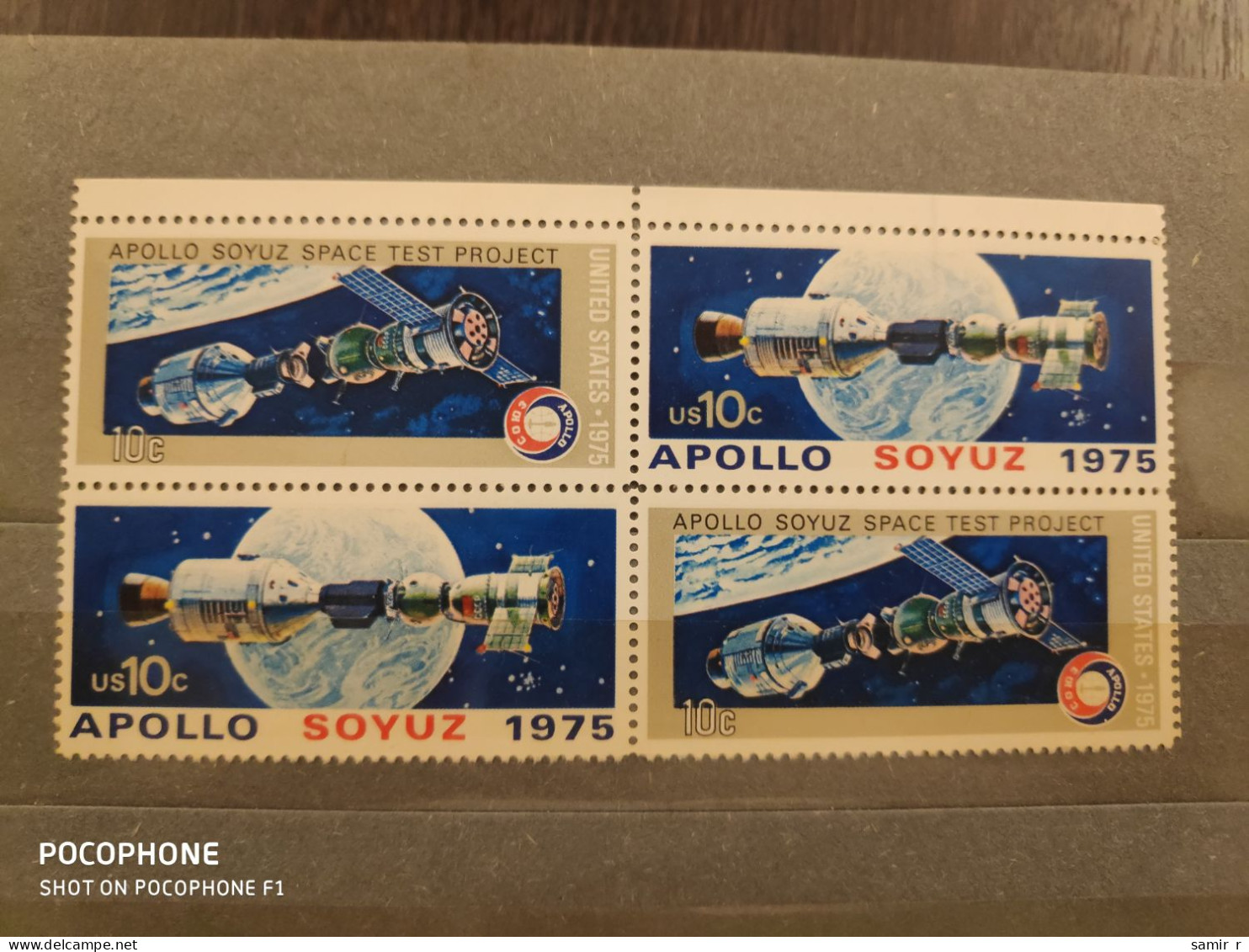 1975	USA	Space (F60) - Unused Stamps