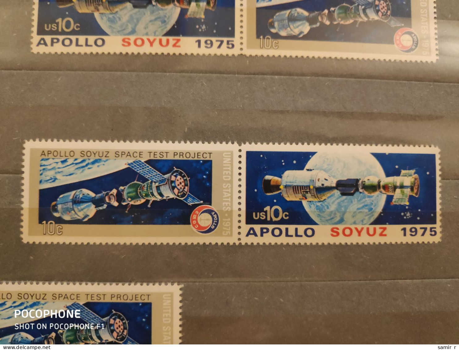 1975	USA	Space (F60) - Unused Stamps