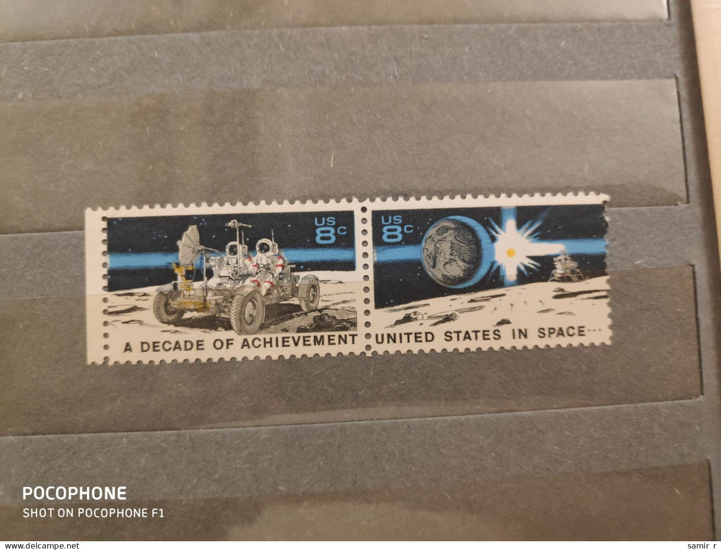 USA	Space (F60) - Unused Stamps