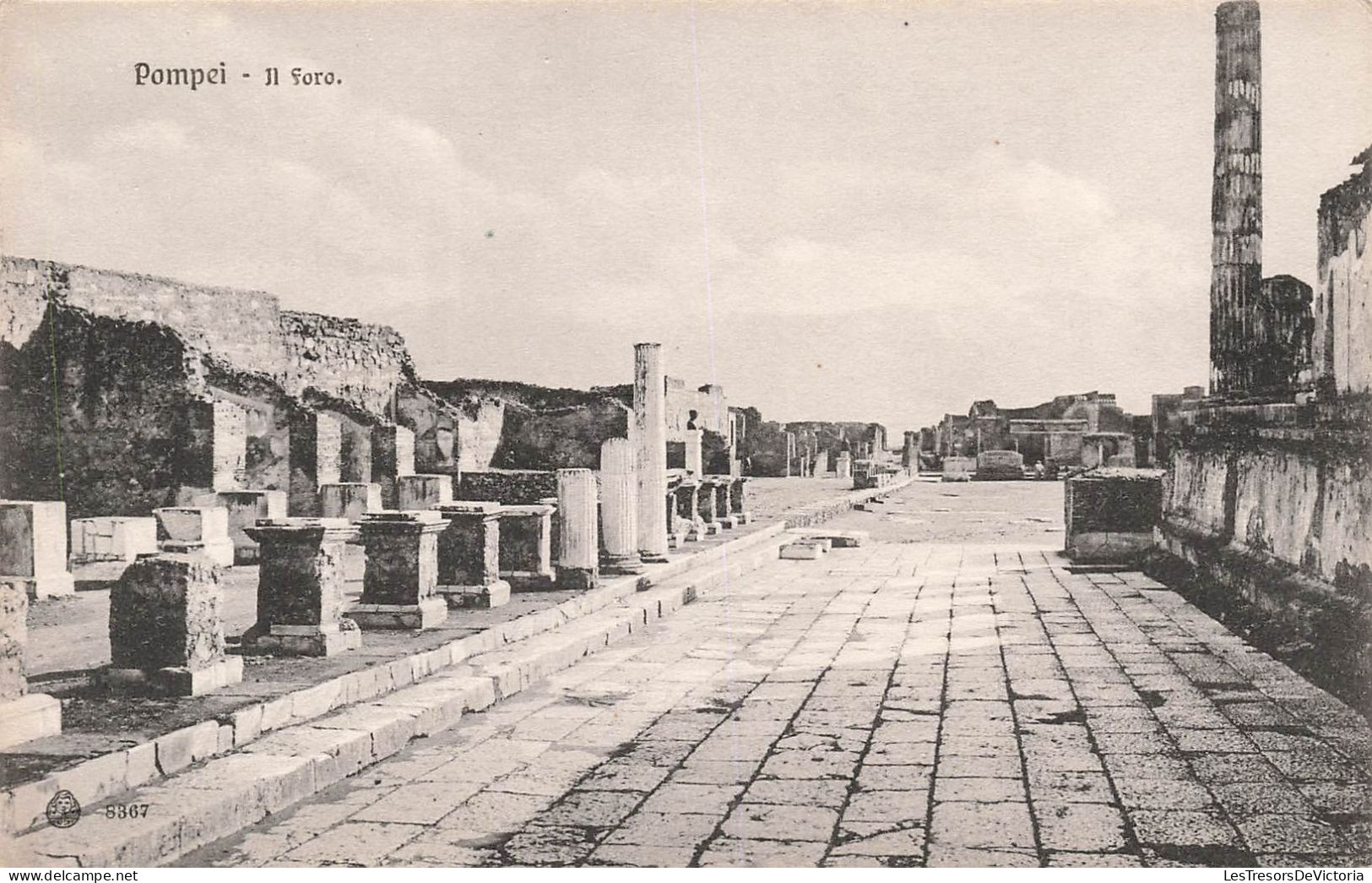 ITALIE - Pompei - Il Foro - Carte Postale Ancienne - Pompei