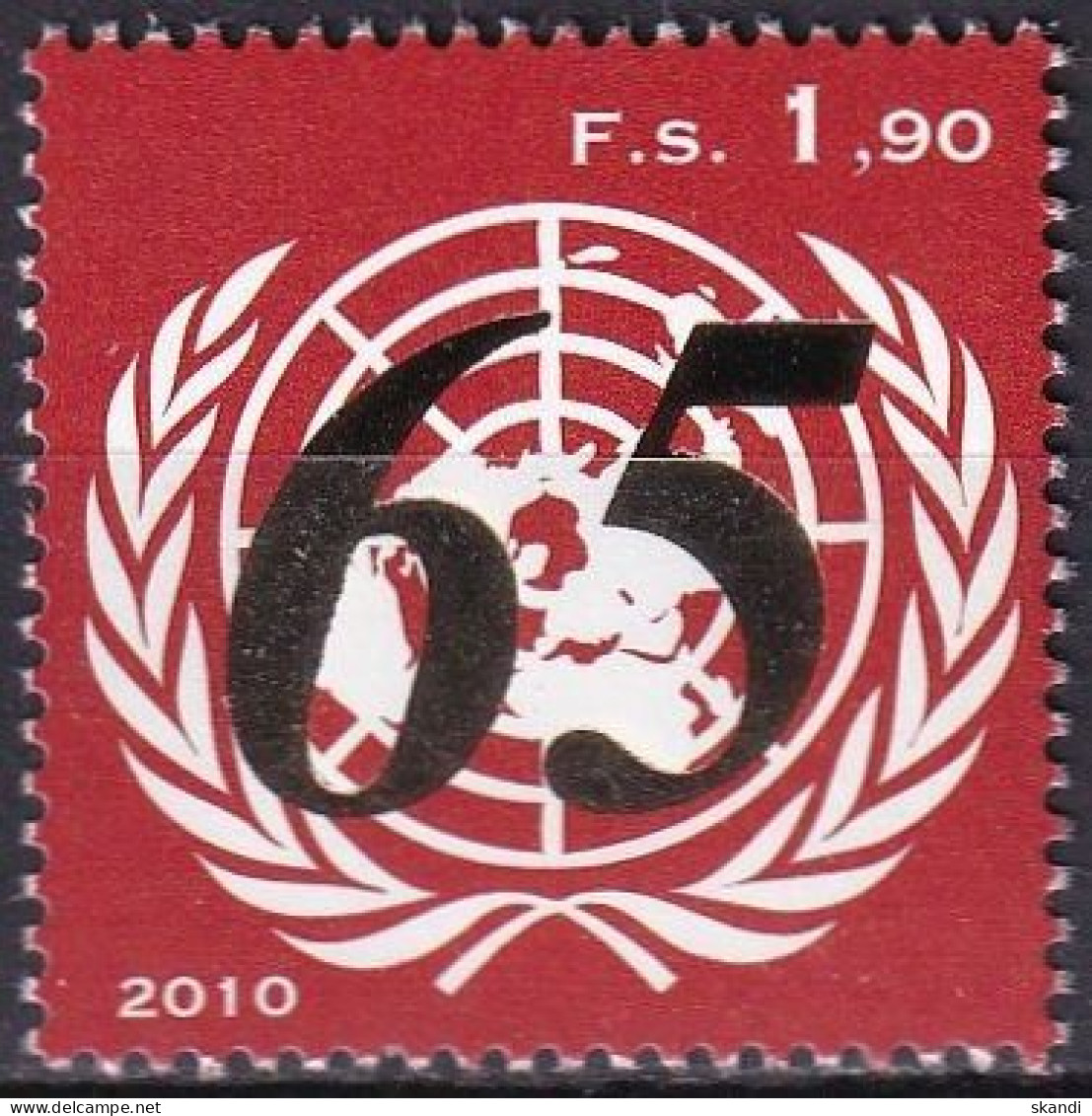 UNO GENF 2010 Mi-Nr. 719 ** MNH - Nuovi