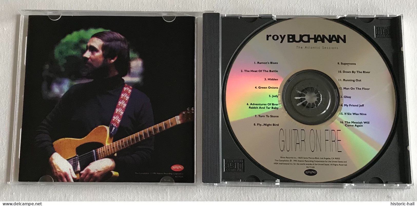 ROY BUCHANAN - Guitar On Fire The Atlantic Sessions  - CD - 1993 - US Press - Blues