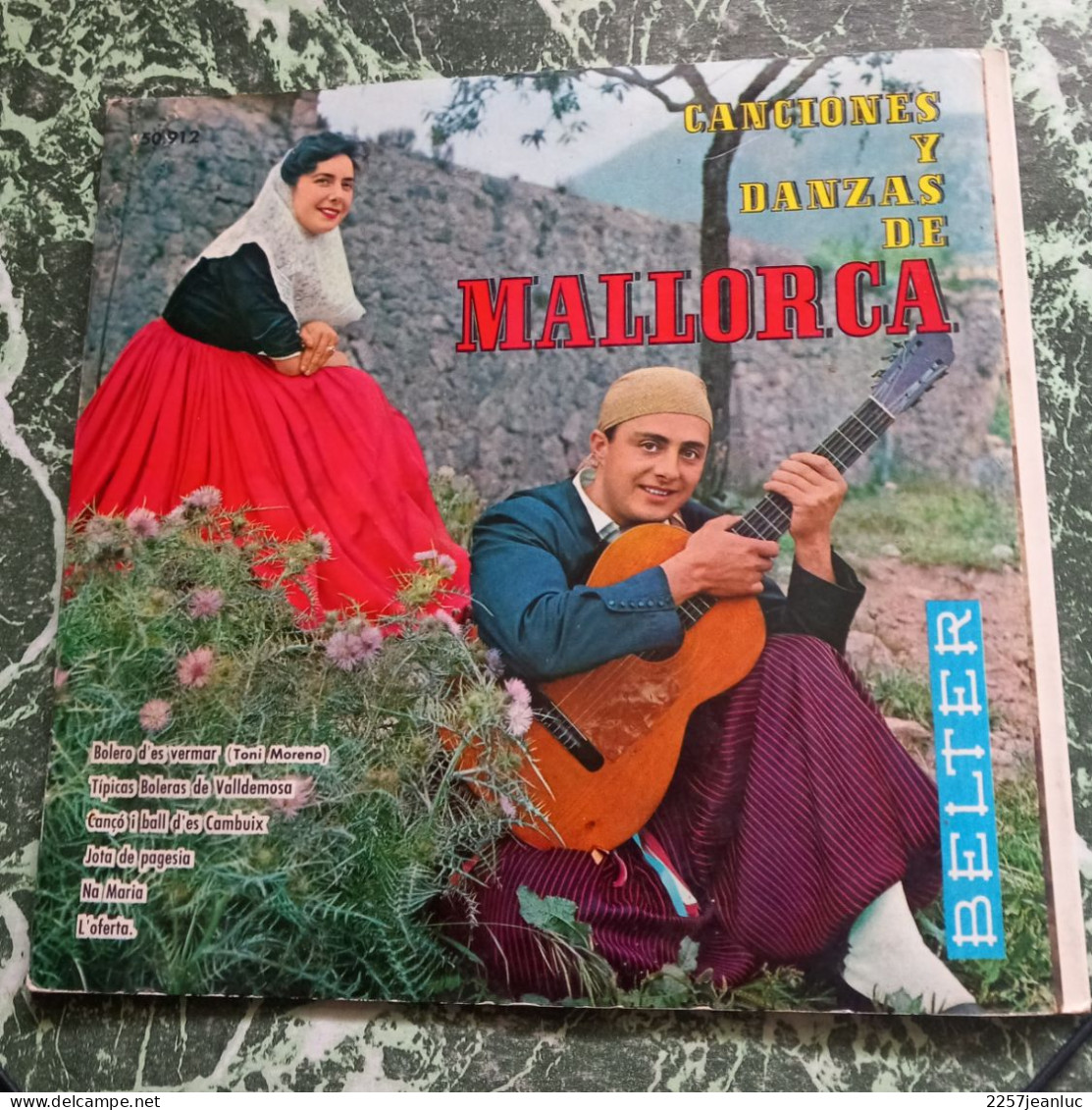 45 Tours Belter  * Canciones Y Danzas De Mallorca - Autres - Musique Espagnole