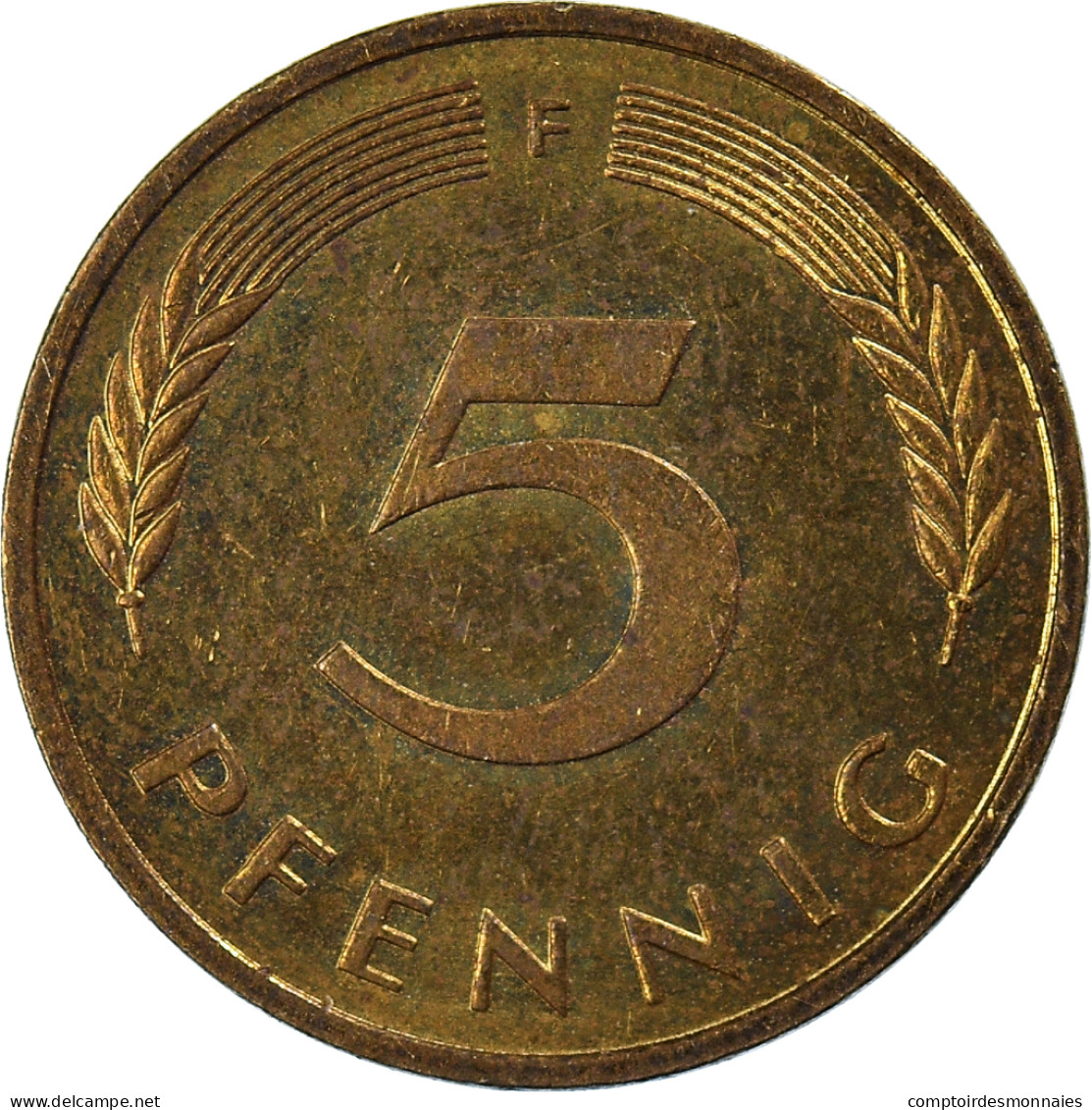 Monnaie, Allemagne, 5 Pfennig, 1992 - 5 Pfennig