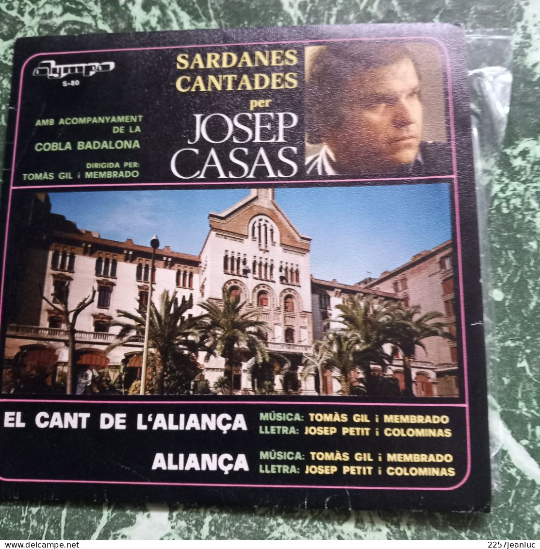 45 Tours Oympo  * Sardanes Cantades Per Josep Casas - Autres - Musique Espagnole