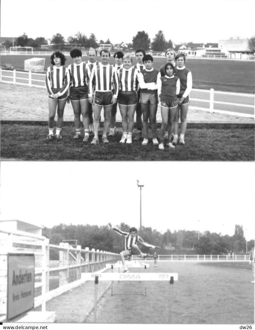 8 Photos Sports: Athlétisme, Cross F.S.G.T.: Jeunes Du Club C.M.S. Oissel (Seine-Maritime) 1970 Environ - Sports