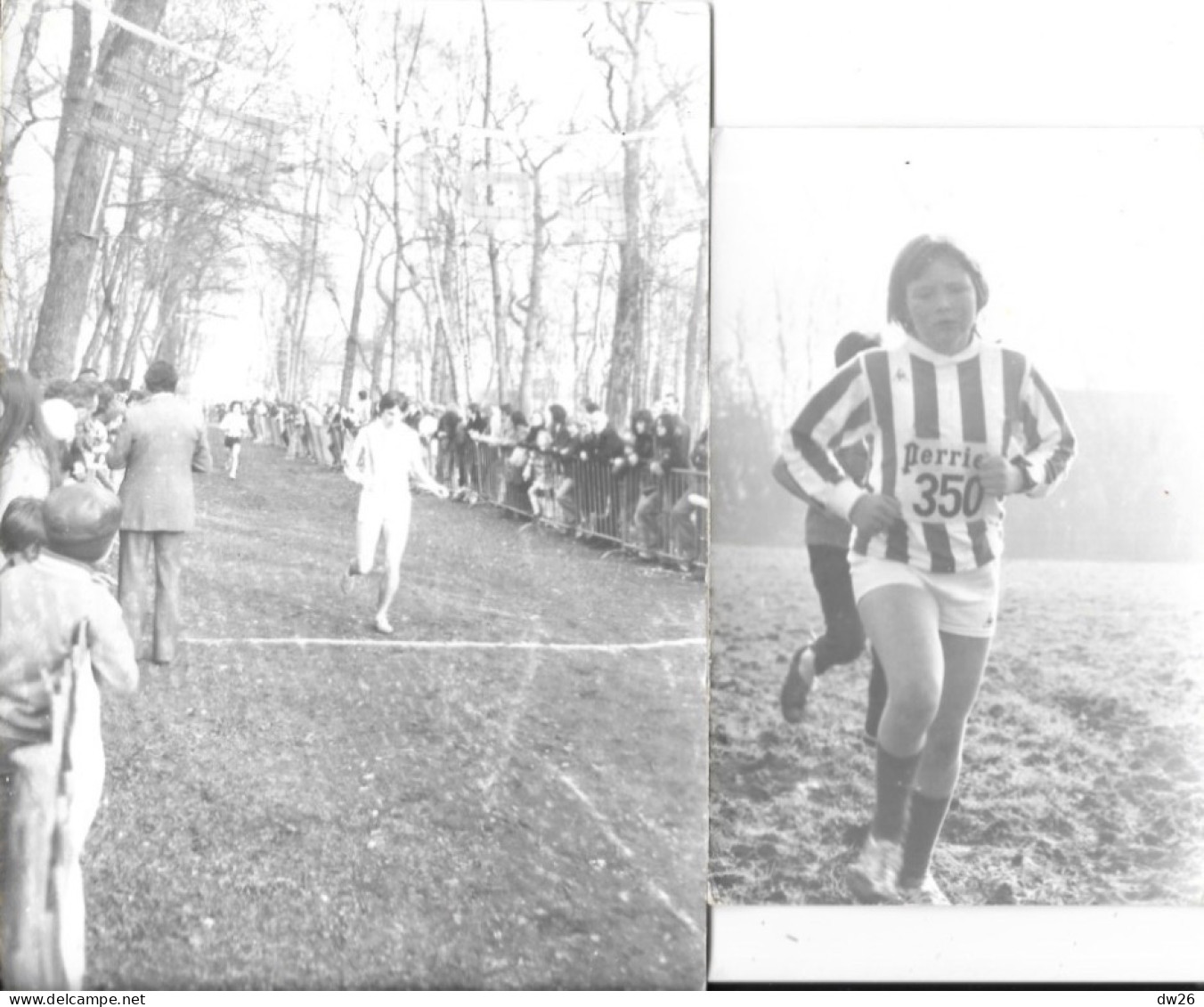 8 Photos Sports: Athlétisme, Cross F.S.G.T.: Jeunes Du Club C.M.S. Oissel (Seine-Maritime) 1970 Environ - Sport