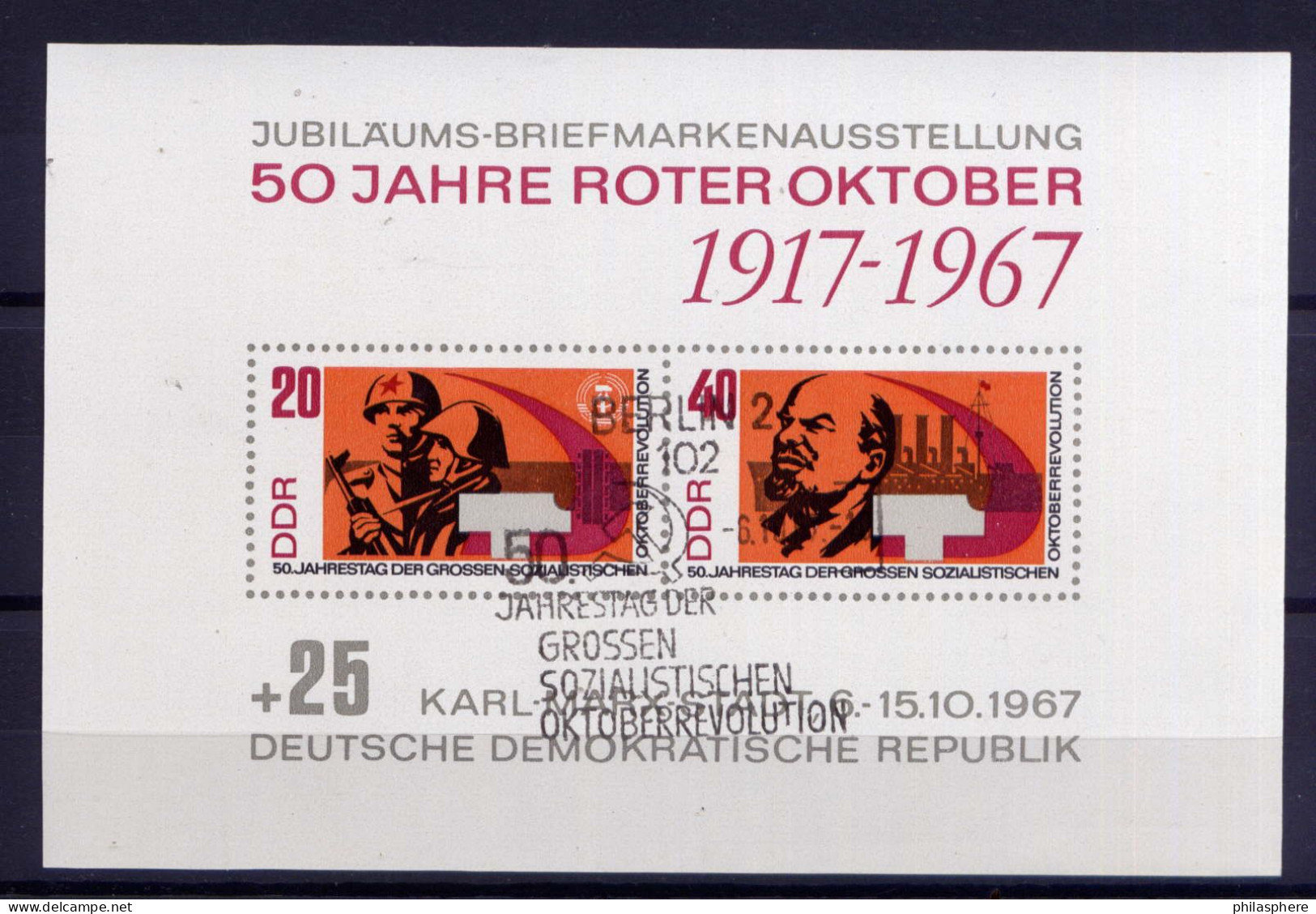 DDR Nr.1315/16 Block 26                                    O  Used       (26314) - 1950-1970