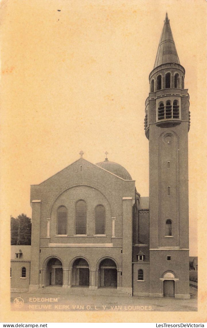 BELGIQUE - Edeghem - Nouvelle église - Carte Postale Ancienne - Edegem