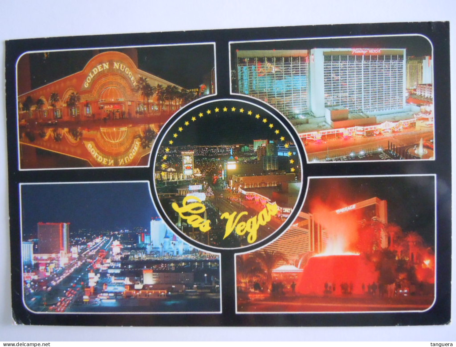 Cpm USA Las Vegas Multi View At Night Used 1993 - Las Vegas