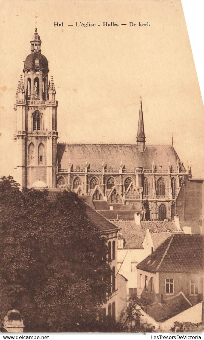 BELGIQUE - Halle - L'église De Halle - Carte Postale Ancienne - Brugge