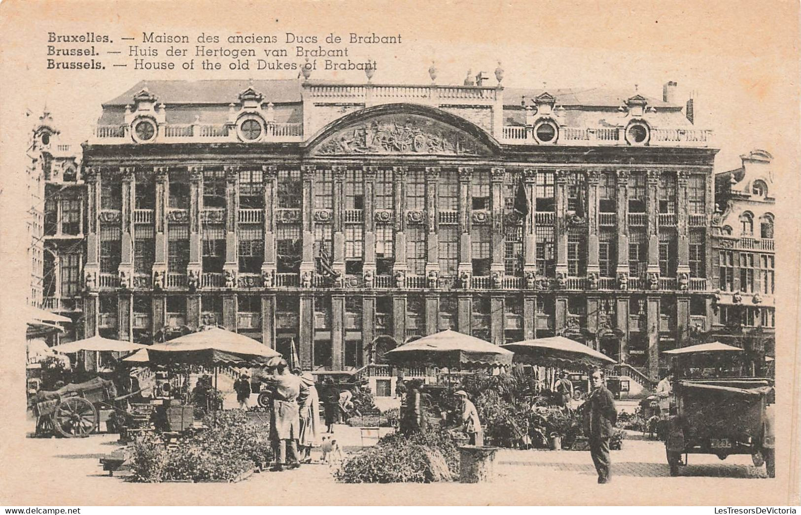 BELGIQUE - Bruxelles - Maison Des Anciens Ducs De Brabant - Carte Postale Ancienne - Monuments, édifices