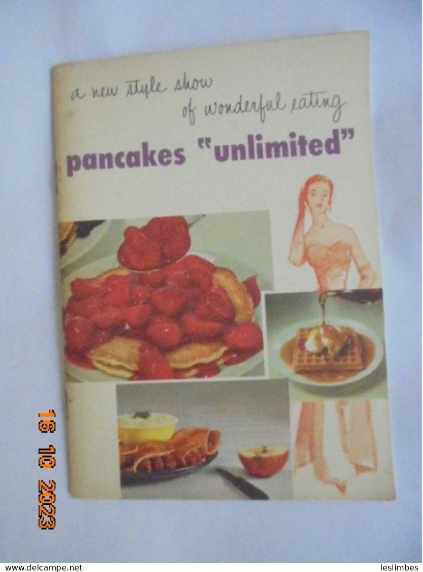 Pancakes Unlimited: A New Style Show Of Wonderful Eating - Aunt Jemima Pancakes 1958 - Americana