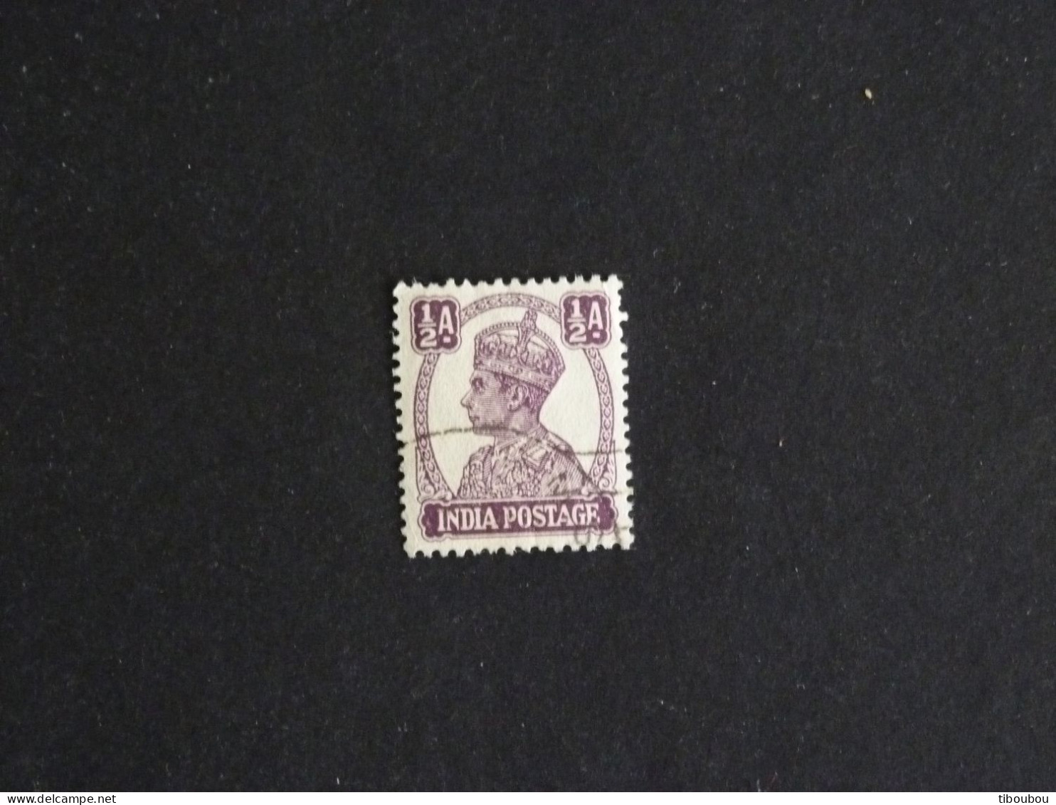 INDE ANGLAISE BRITISH INDIA YT 162 OBLITERE - ROI KING GEORGE VI - 1936-47 Roi Georges VI