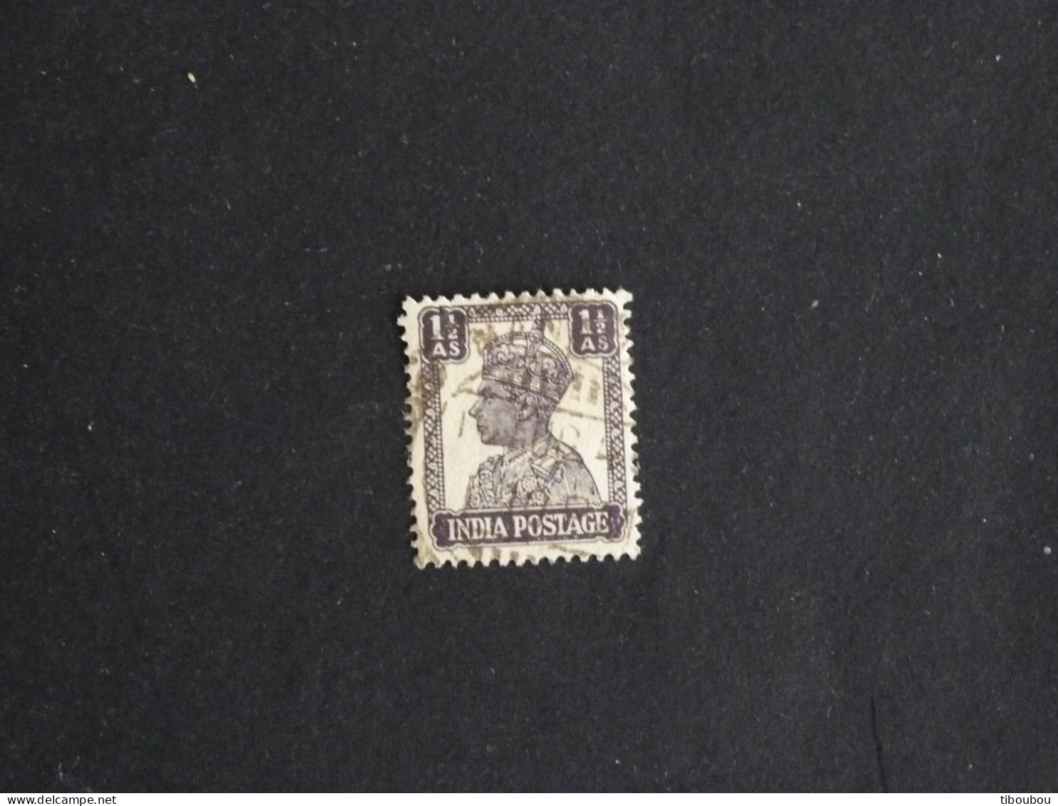INDE ANGLAISE BRITISH INDIA YT 166 OBLITERE - ROI KING GEORGE VI - 1936-47 Roi Georges VI