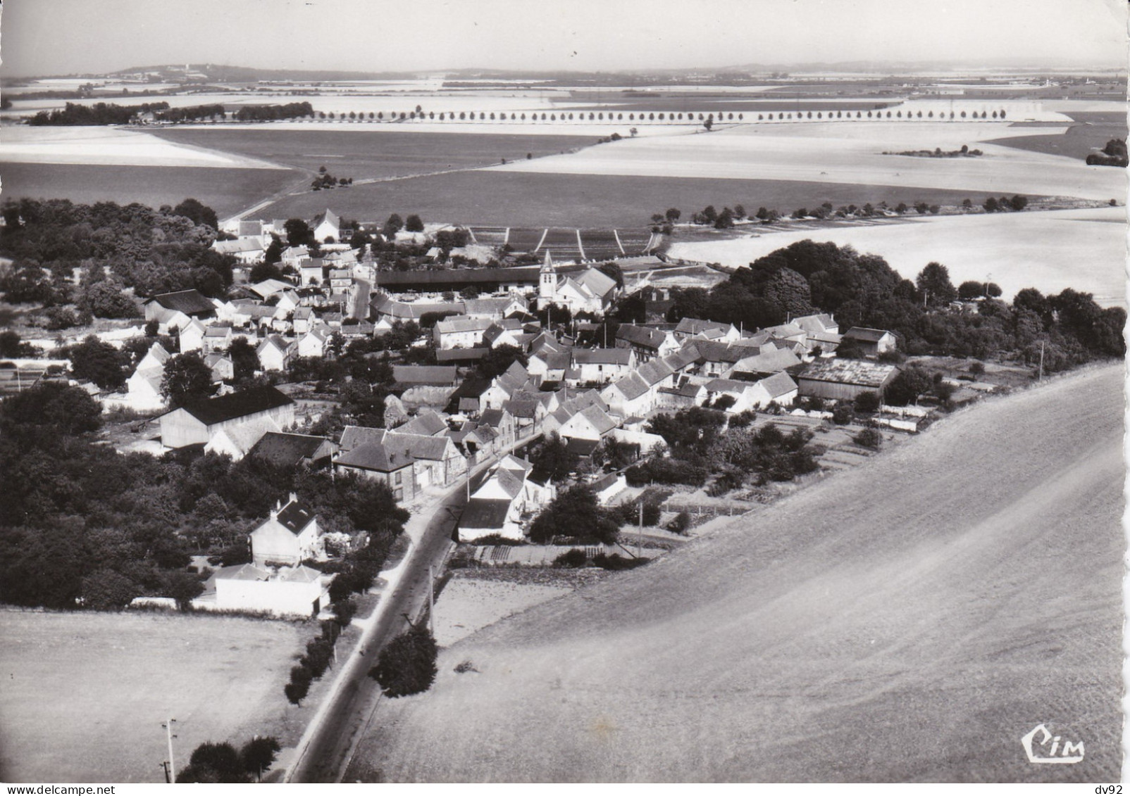 VAL D OISE PUISEUX EN FRANCE VUE GENERALE AERIENNE - Puiseux En France