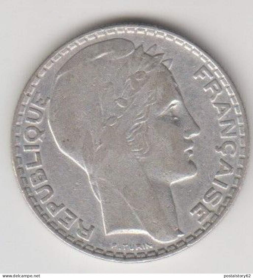 10 Francs 1934 - Argento Conservazione BB - 10 Francs