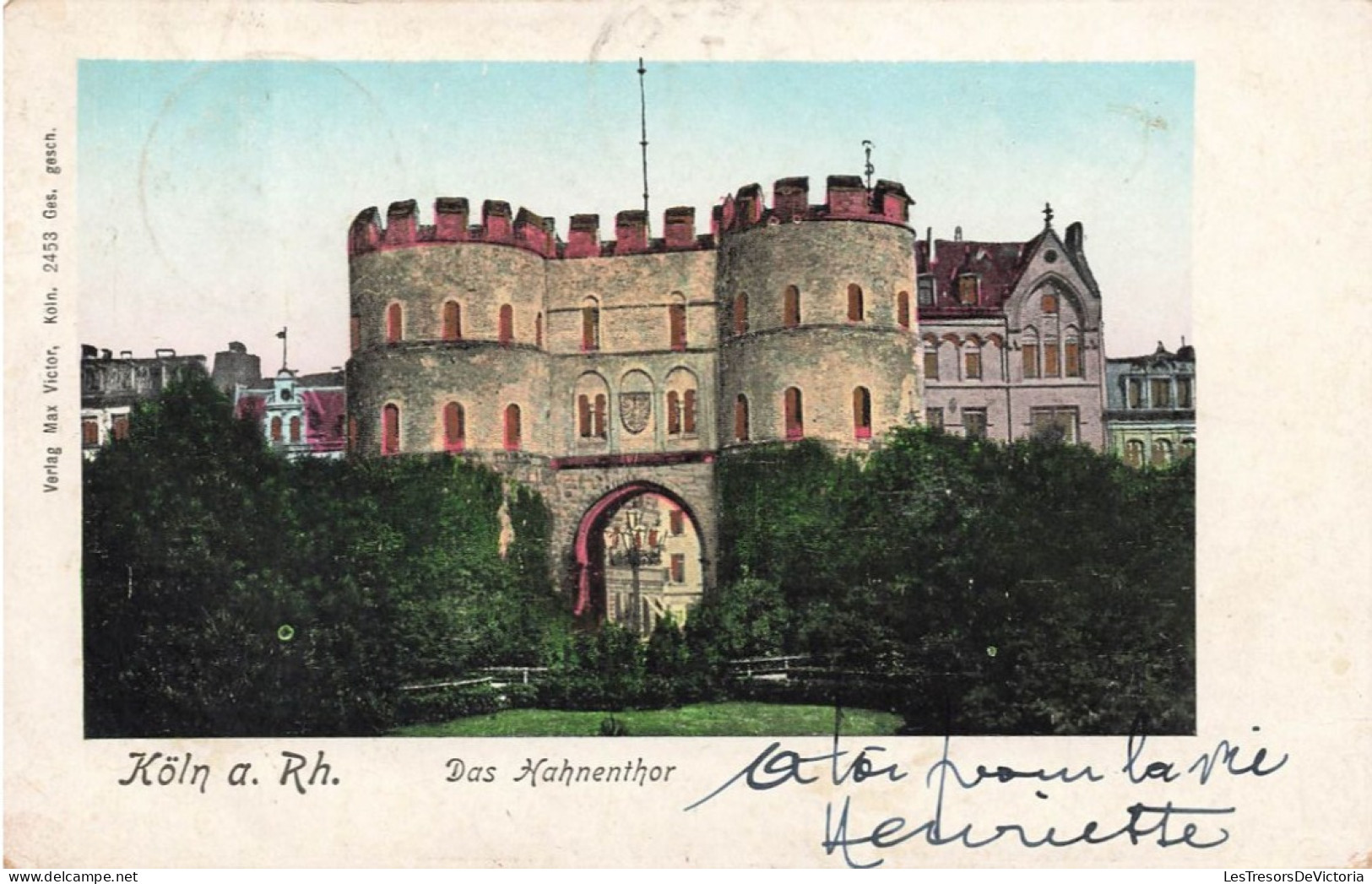 ALLEMAGNE - Köln - Das Hahnenthor - Château - Colorisé -  Carte Postale Ancienne - Köln