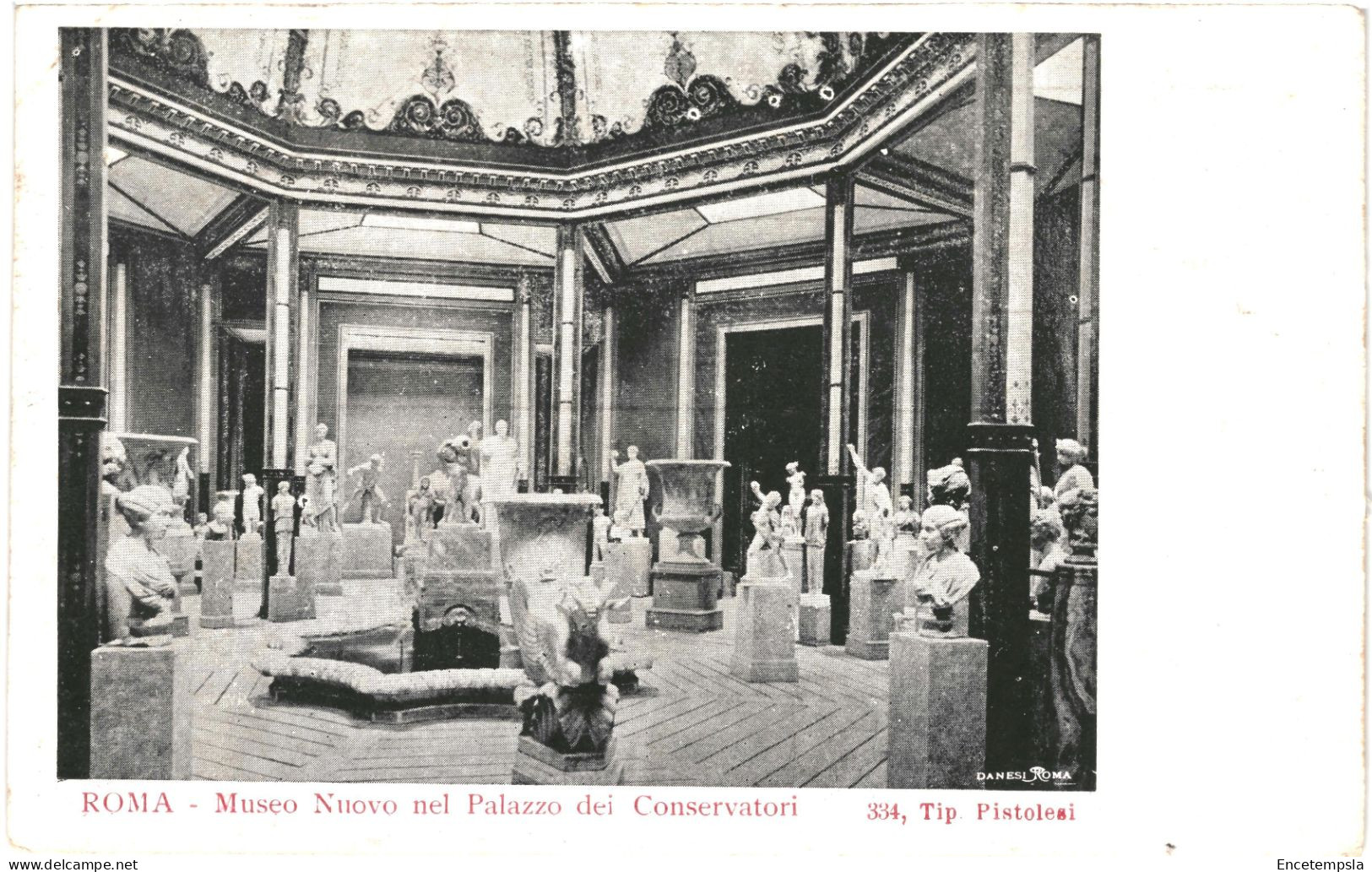 CPA Carte Postale  Italie Rome Museo Nuovo Nel Palazzo Dei Conservatori Début 1900  VM73235 - Museos