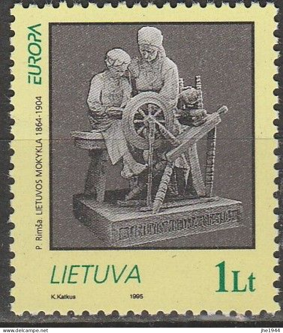 Lituanie Europa 1995 N° 504 ** Paix Et Liberté - 1995