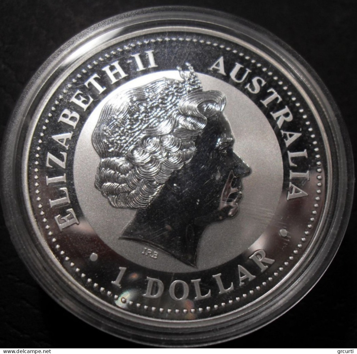 Australia - 1 Dollar 2001 - Anno Del Serpente - KM# 536 - Silver Bullions