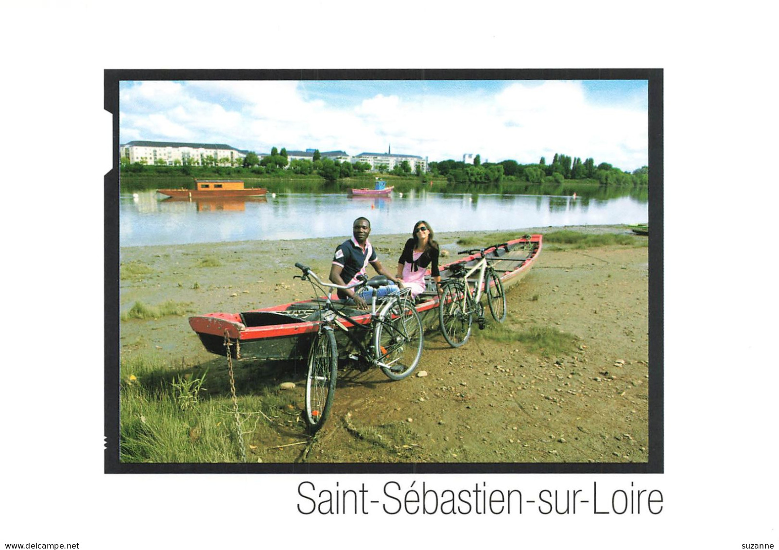 SAINT-SÉBASTIEN Sur Loire - Nantes Métropole à Vélo - N°21/25 De La Série (2008) - Saint-Sébastien-sur-Loire