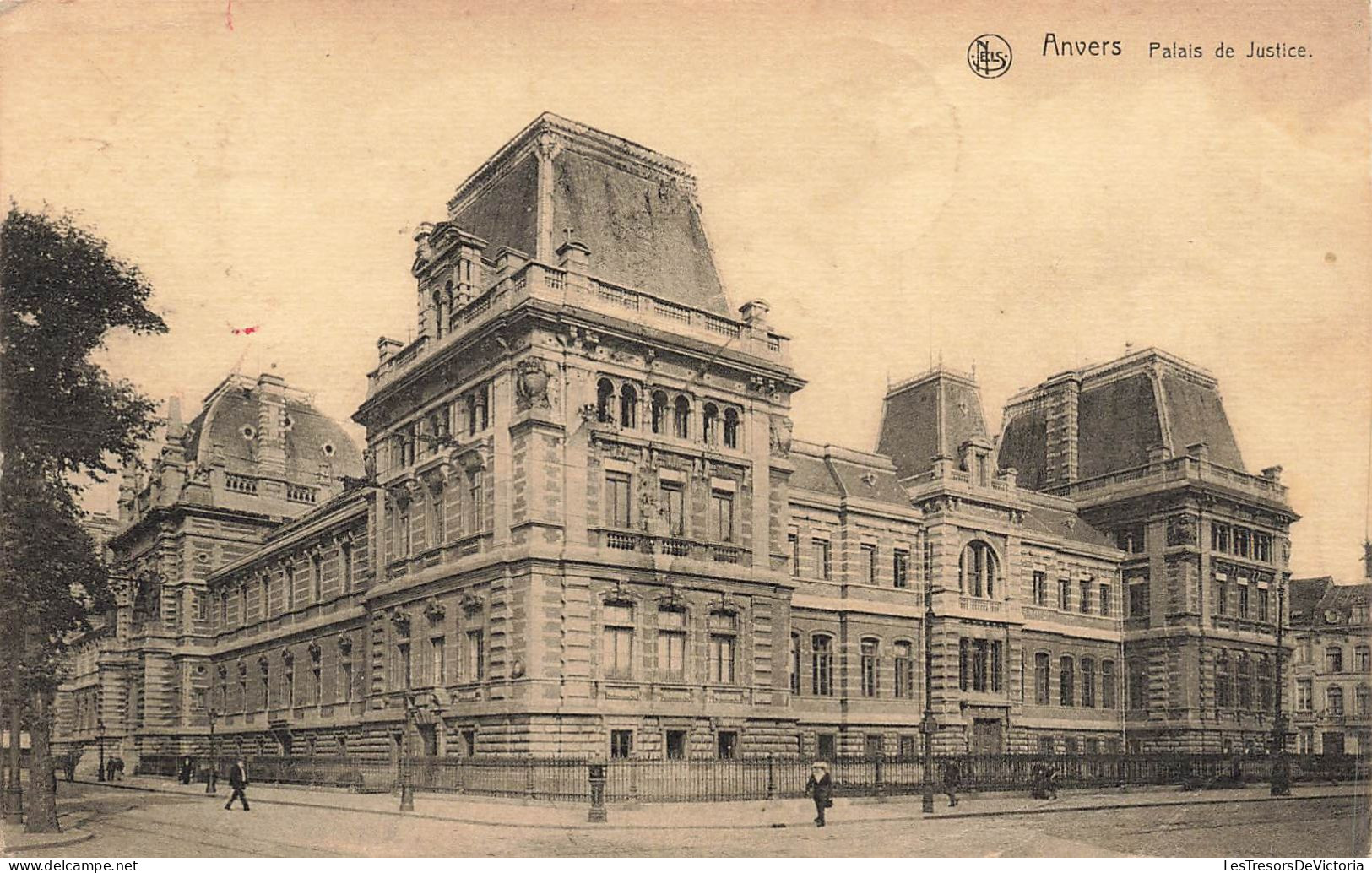 BELGIQUE - Anvers - Palais De Justice - Carte Postale Ancienne - Antwerpen