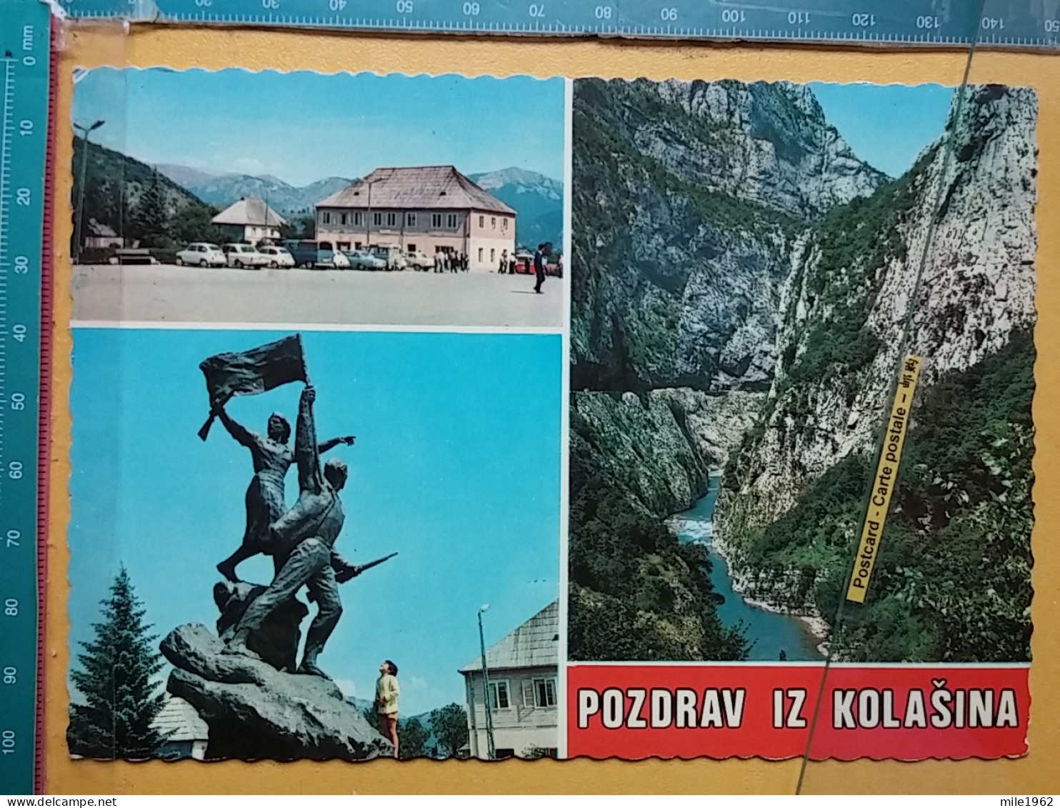 KOV 90-1 - KOLASIN, Montenegro, MONUMENT WWII, HOTEL - Montenegro