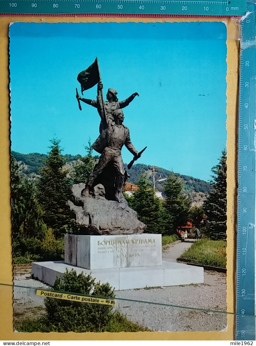 KOV 90-2 - KOLASIN, Montenegro, MONUMENT WWII - Montenegro