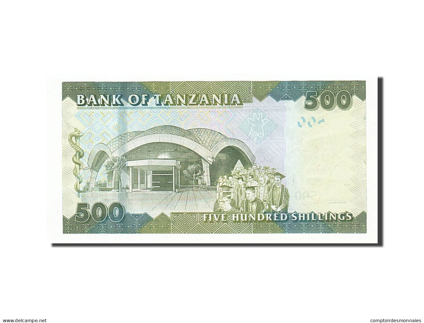 Billet, Tanzania, 500 Shilingi, 2010, SUP - Tanzania