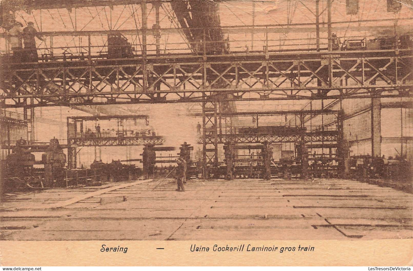 BELGIQUE - Seraing - Usine Cockerill Laminoir Gros Train - Carte Postale Ancienne - Seraing