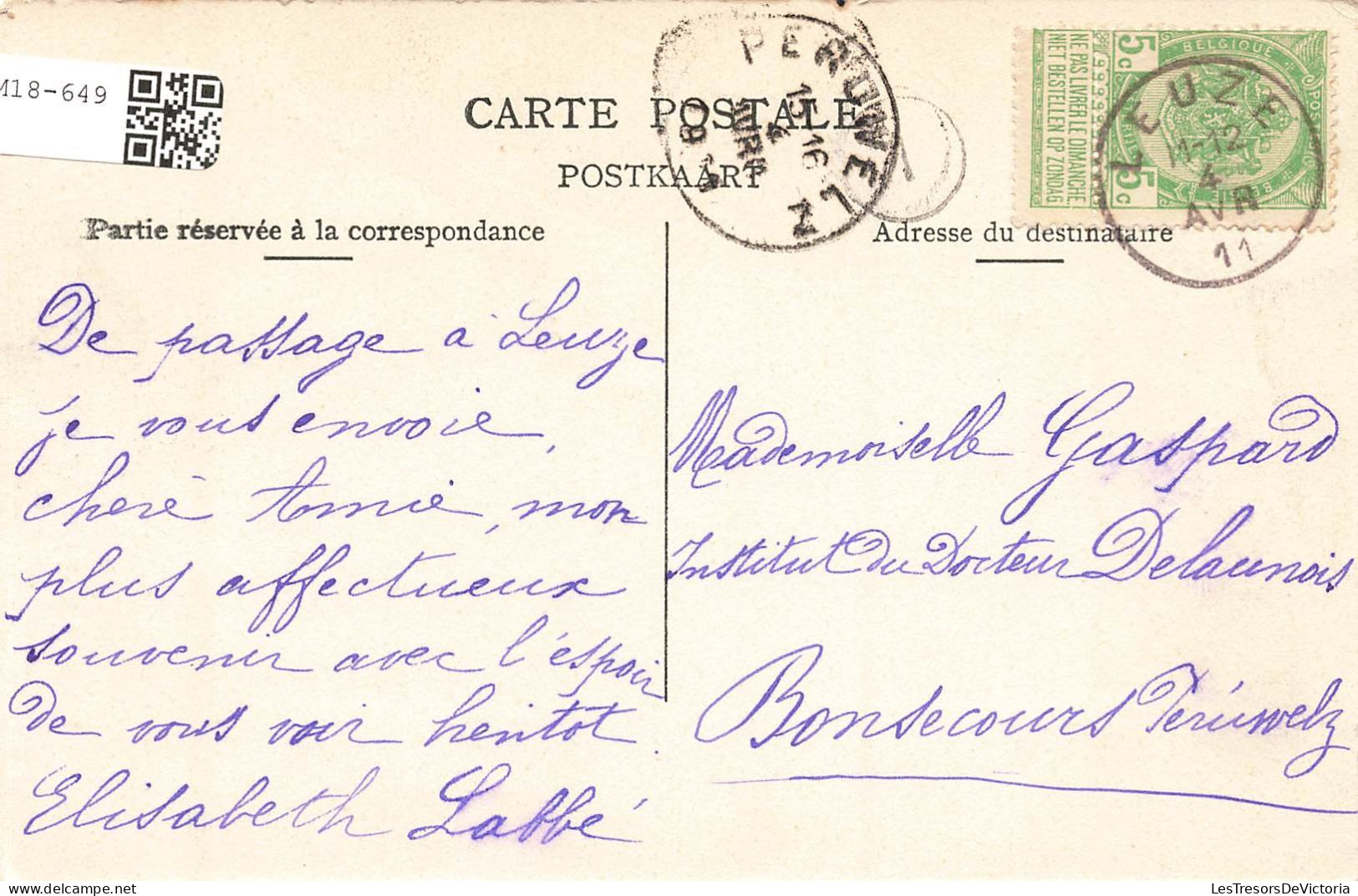 BELGIQUE - Leuze - Intérieur De La Chapelle De L'Archiconfrérie De Notre Dame De Suffrage  - Carte Postale Ancienne - Leuze-en-Hainaut