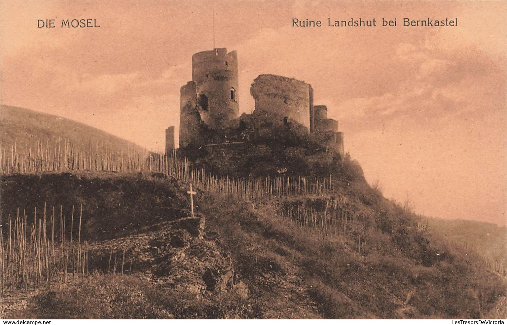 ALLEMAGNE - Die Mosel - Ruine Landshut Bei Bernkastel - Carte Postale Ancienne - Andere & Zonder Classificatie