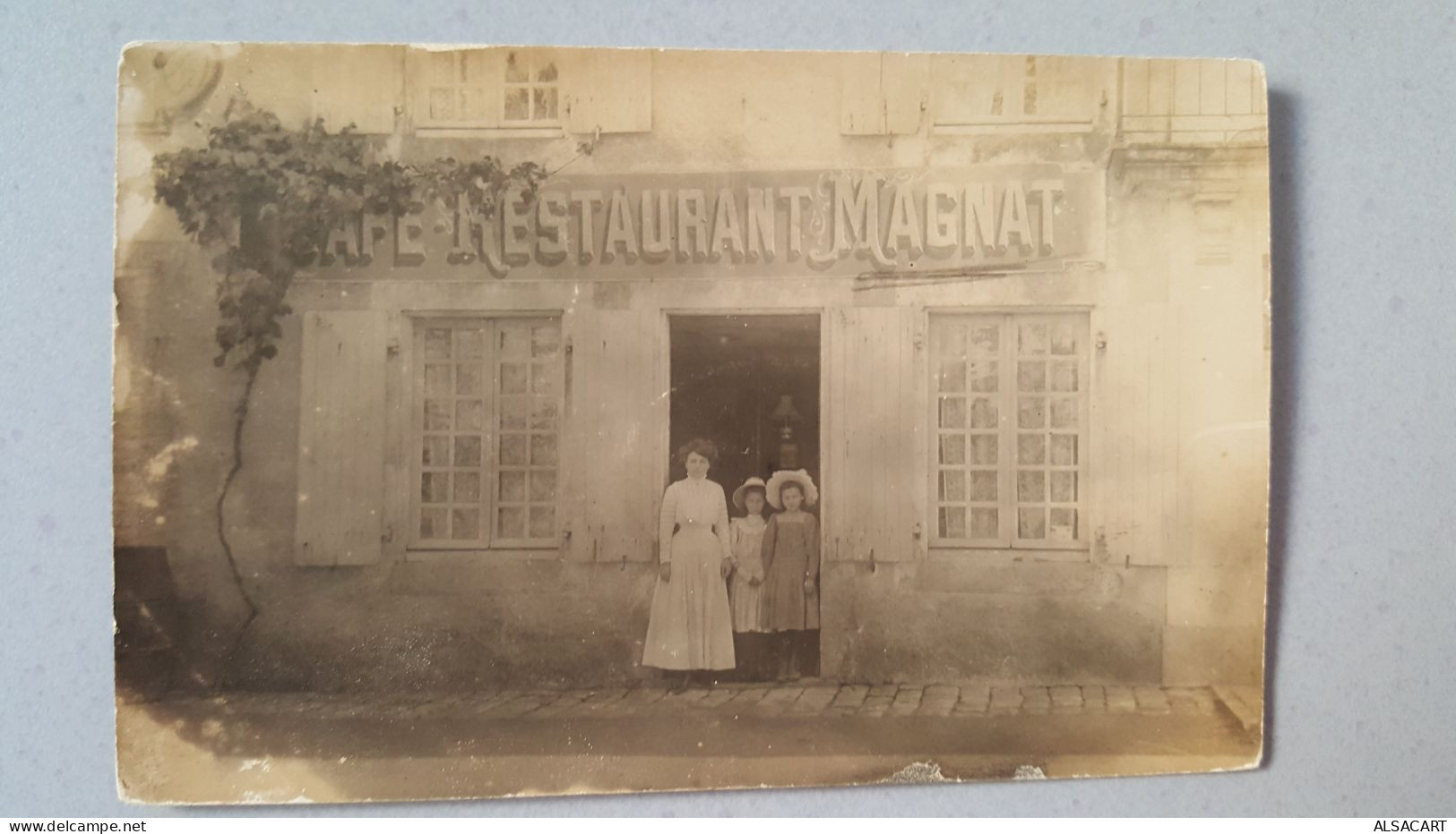 Carte Photo , Café Restaurant Magnat - Cafés