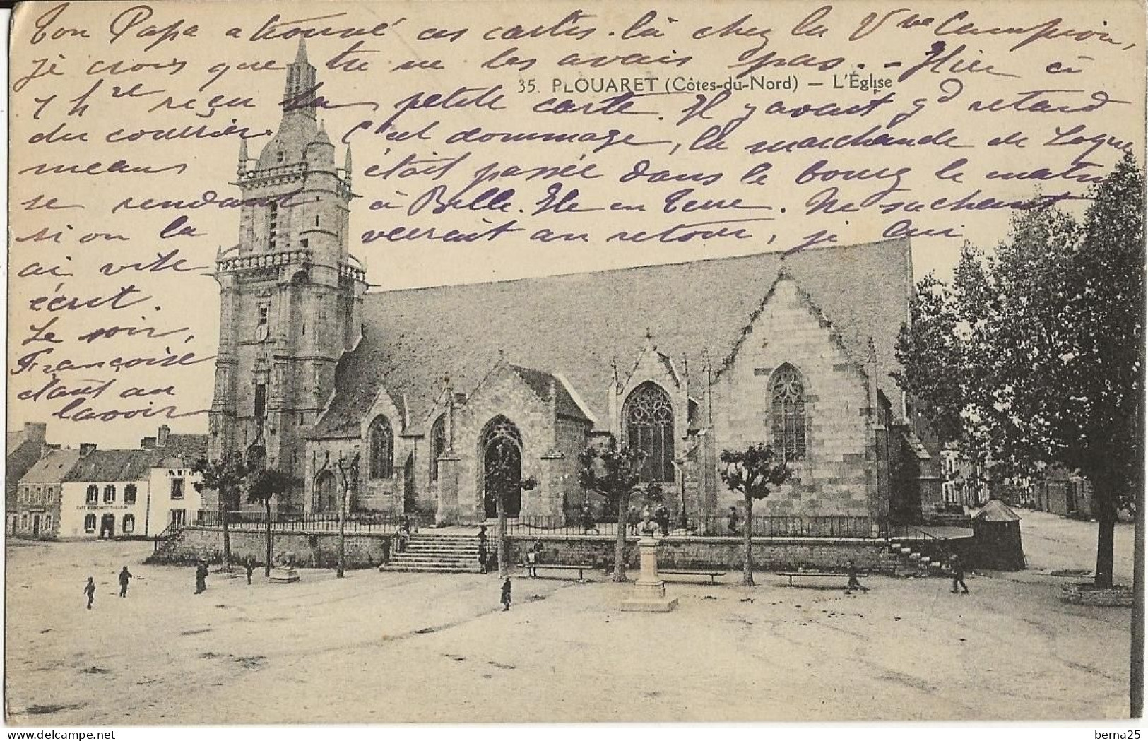 L'EGLISE DE PLOUARET EN COTES D'ARMOR - Plouaret