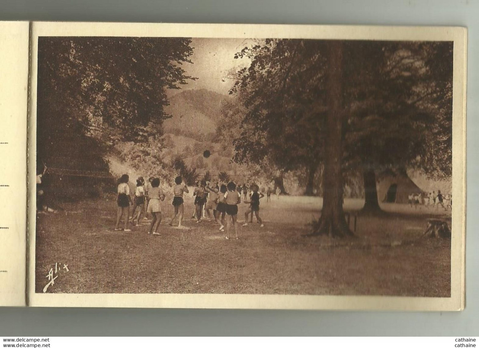 65 . CAMPAN . COLONIE SAINT PAUL .  . OEUVRE DES ENFANTS A LA MONTAGNE . CARNET COMPLET DE 10 CARTES - Campan