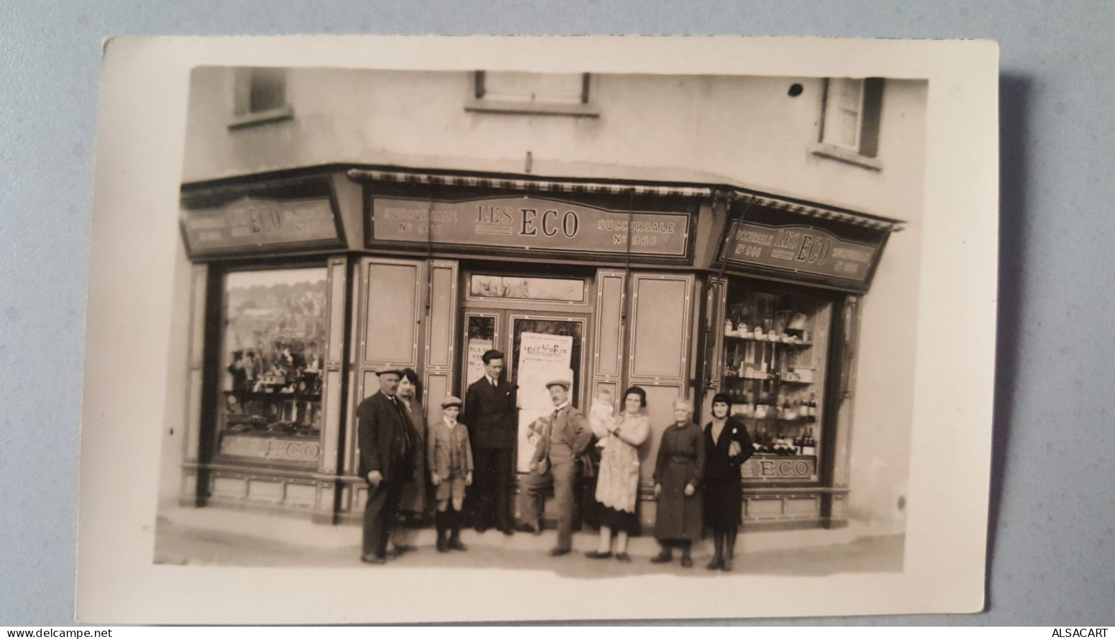 Carte Photo , Les éco Succursale N° 966 - Mercanti