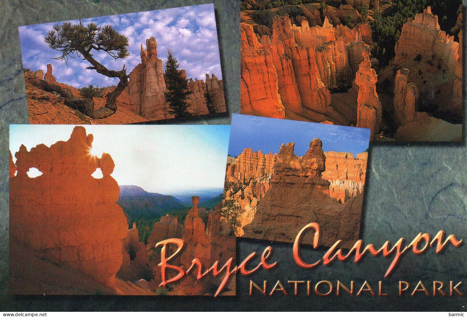 BRYCE CANYON NATIONAL PARK, MULTIVUE COULEUR REF 12086 STV - Bryce Canyon