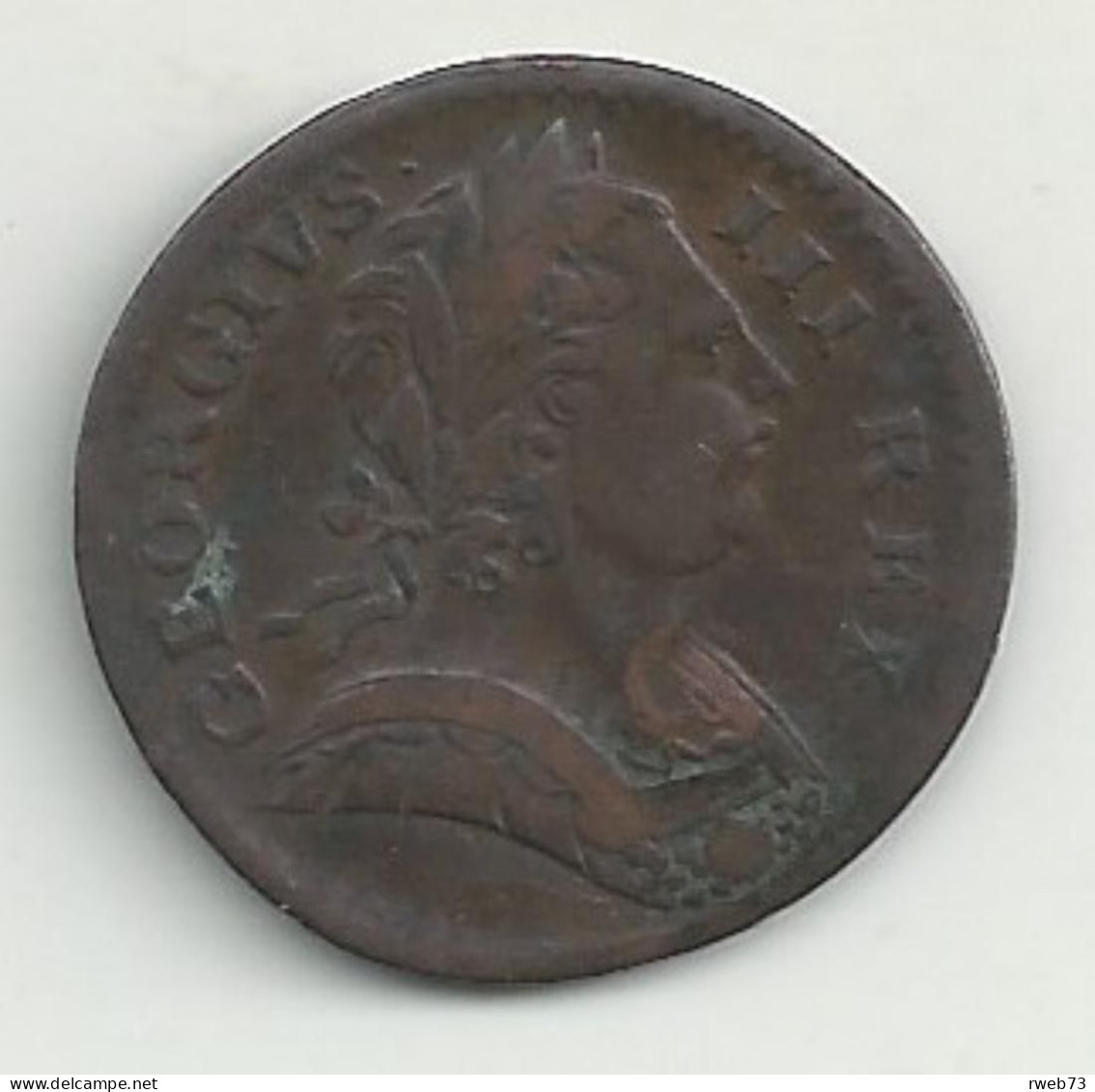 ANGLETERRE - Farthing - 1771 - TB/TTB - A. 1 Farthing