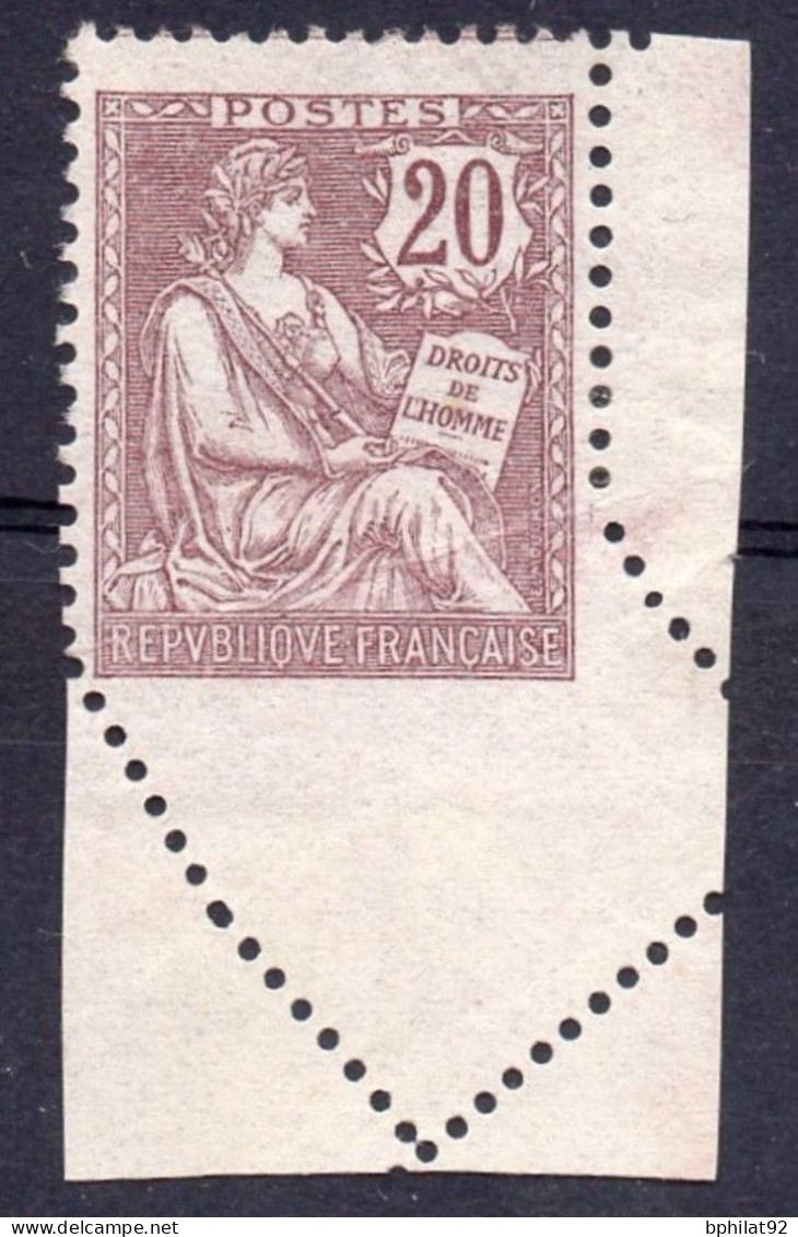 !!! MOUCHON N°126 AVEC SPECTACULAIRE VARIETE DE PIQUAGE NEUF ** - 1900-02 Mouchon