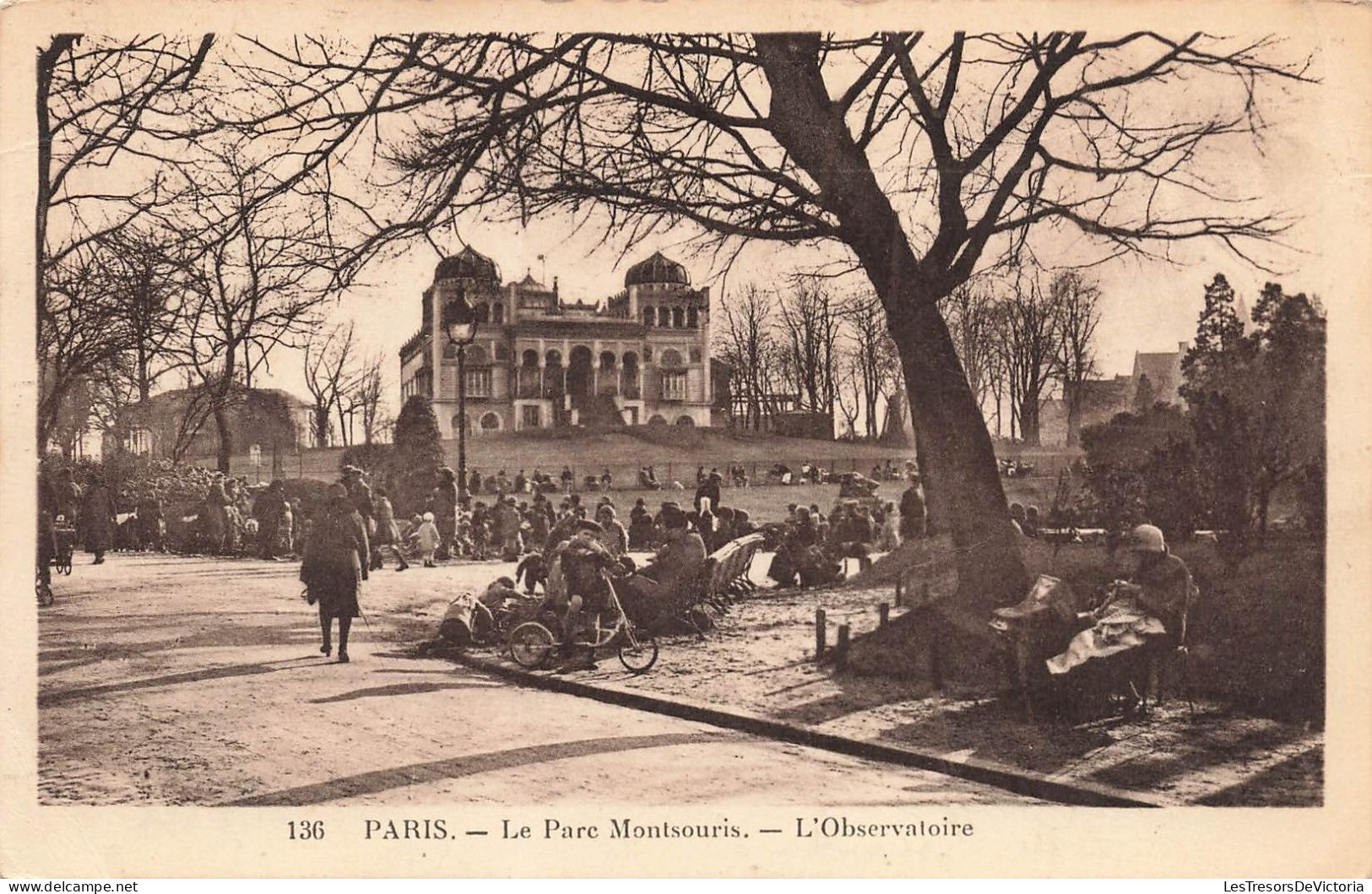 FRANCE - Paris - Le Parc Montsouris - Animé - Carte Postale Ancienne - Parks, Gärten