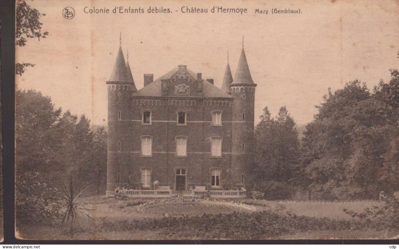 Cpa Mazy  Chateau   Colonie - Gembloux