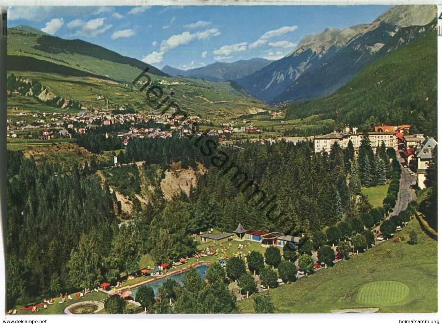 Scuol-Tarasp-Vulpera - Vulpera Mit Strandbad - Blick Auf Schuls Und Sent - Verlag Foto Feuerstein Schuls - Sent